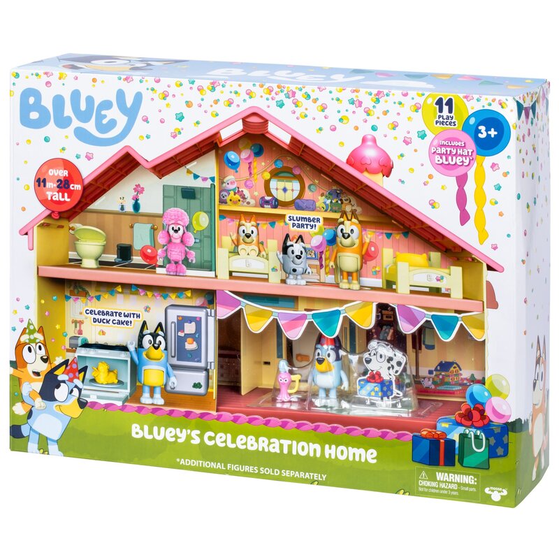 Figurka BLUEY Świętowanie w domu BLU17669