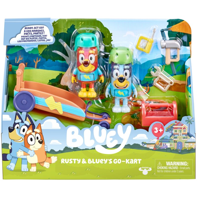 Zestaw figurek BLUEY Go-kart BLU17357