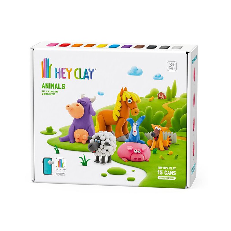 Masa plastyczna HEY CLAY Zwierzęta HCL15012CEE15