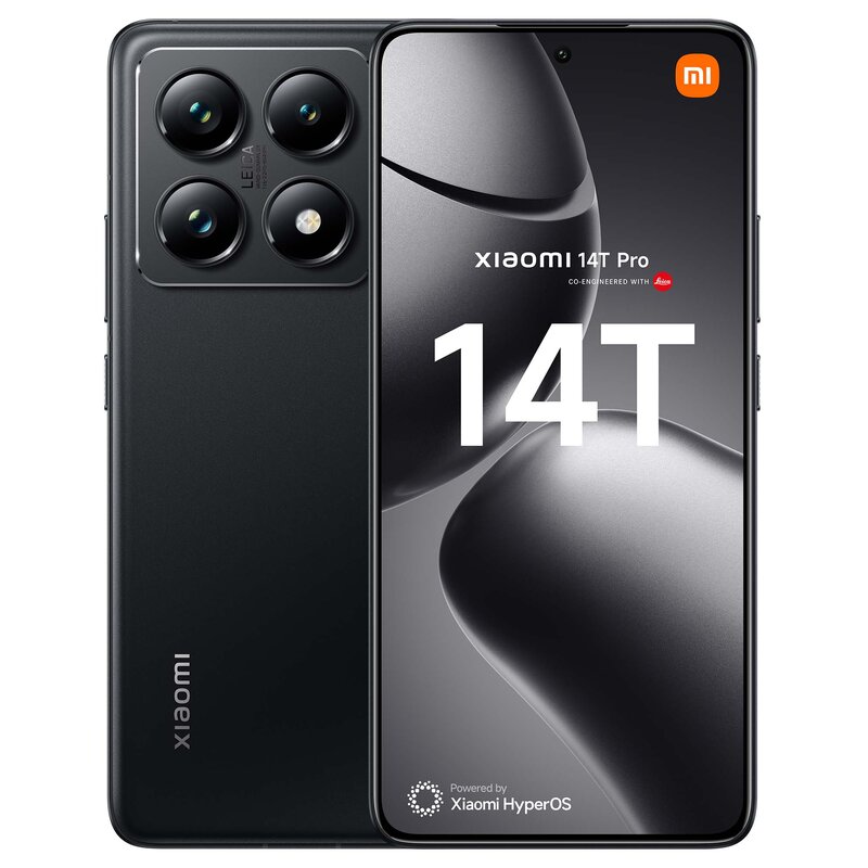 Smartfon Xiaomi 14T Pro 12 GB / 512 GB 5G Polska dystrybucja titan black