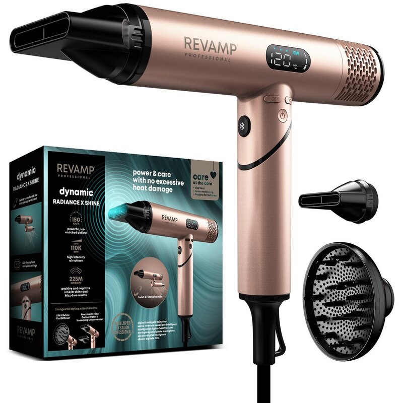 Suszarka REVAMP Dynamic Radiance X-shine DR-6400 Złoty 1600W