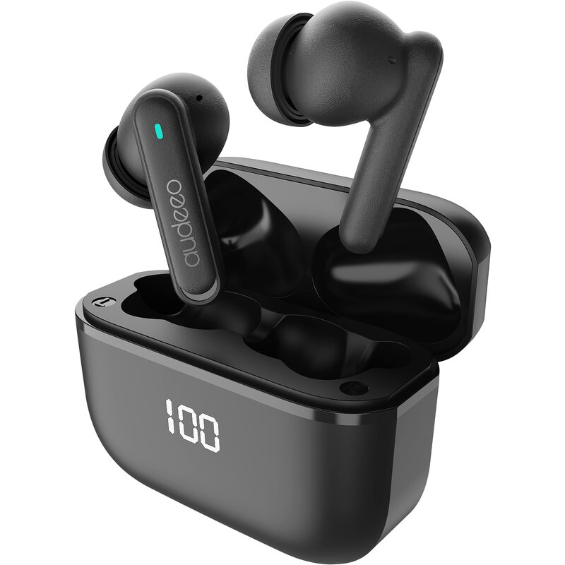 Słuchawki dokanałowe AUDEEO Aeropods ANC Czarny