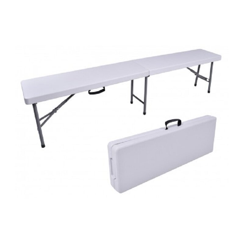 Ławka Cateringowa EHOKERY Rattan Biały