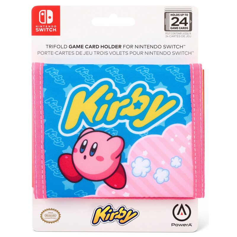 PowerA TriFold Game Card Holder Kirby na 24 gry do Nintendo Switch