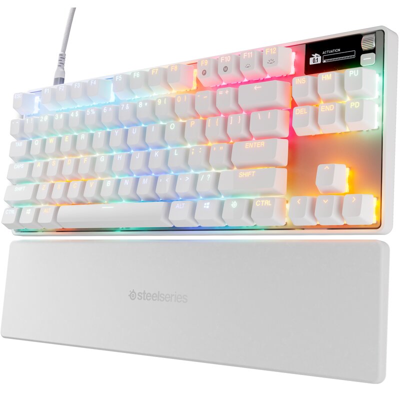 Klawiatura STEELSERIES Apex Pro TKL Gen 3 Biały