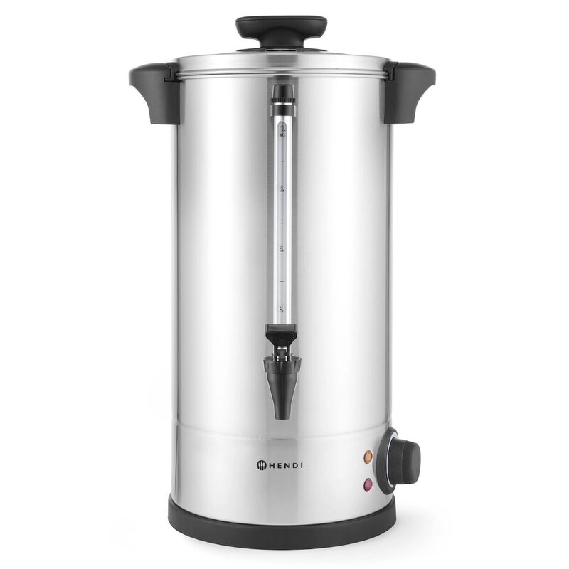 Warnik HENDI 211137 Srebrno-czarny 10000 ml