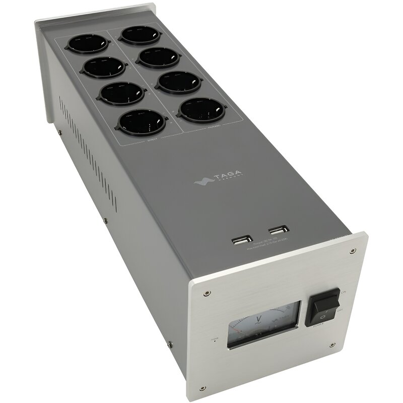 Filtr zasilania TAGA HARMONY PF-1000LPS Srebrny