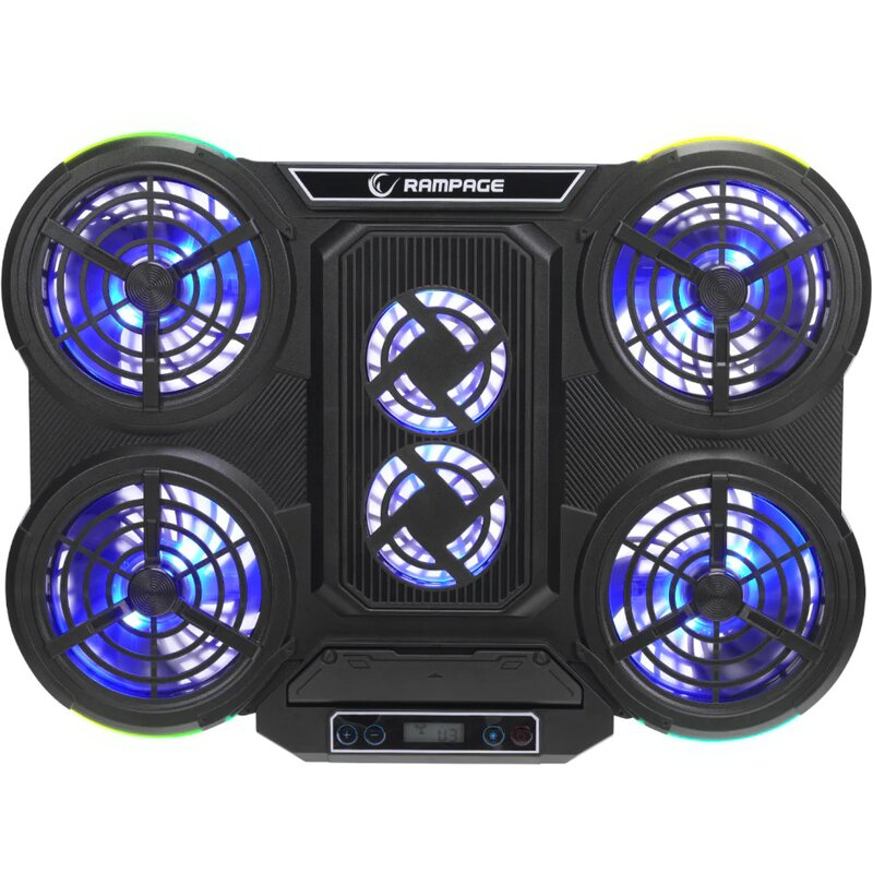 Rampage PROTE R6 10-17" Czarny