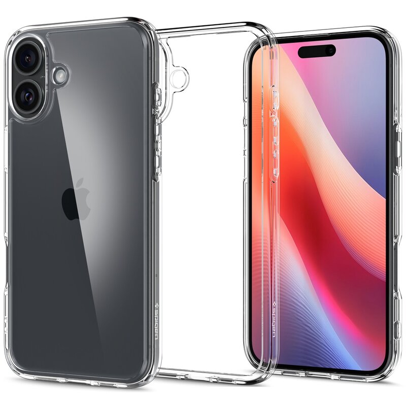 Spigen Ultra Hybrid do iPhone 16 Plus crystal Przezroczysty