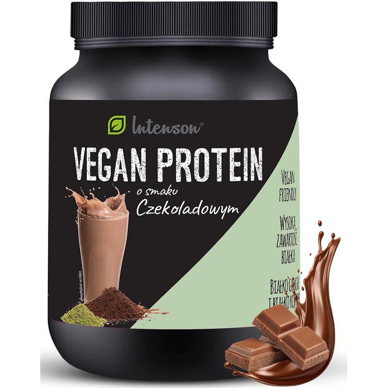 Odżywka białkowa INTENSON Vegan Protein Czekoladowy (600 g)