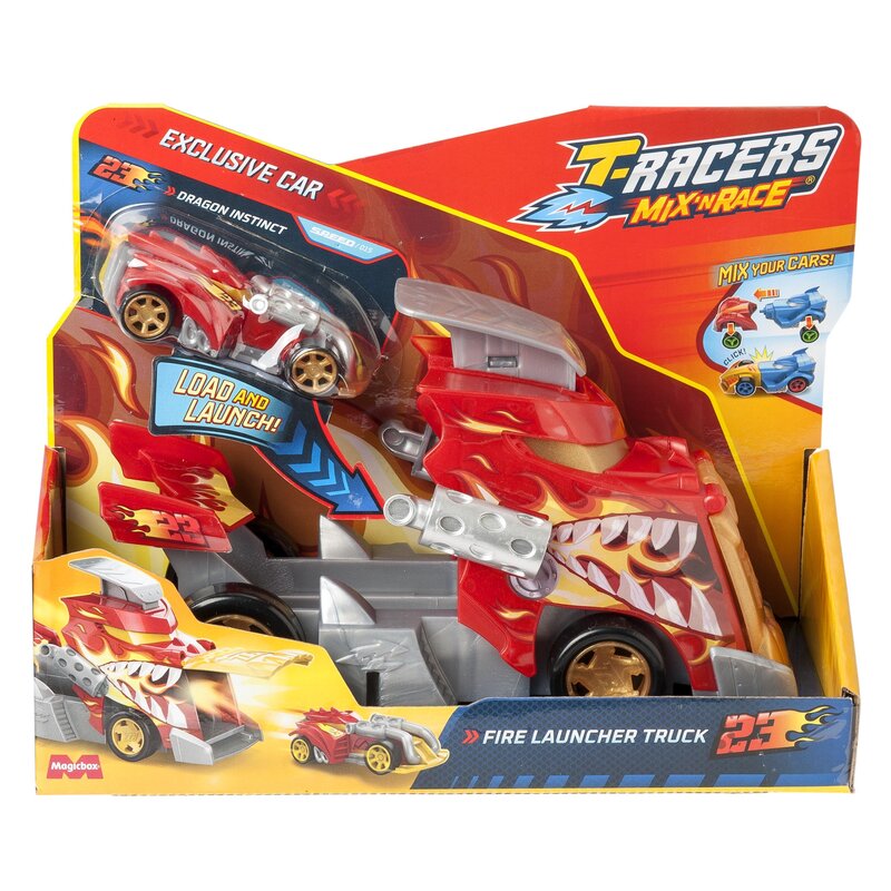 Samochód T-RACERS Fire Launcher PTRSP116IN40