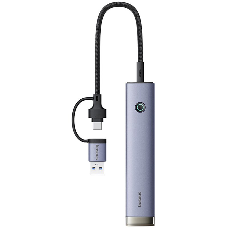 Hub BASEUS UltraJoy 4w1 USB Typu C 3.2 Gen. 1, Pasywny