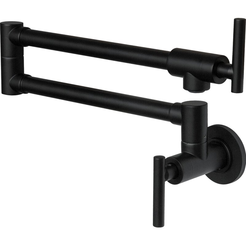 Bateria BERG Pot Filler 830135B Czarny mat