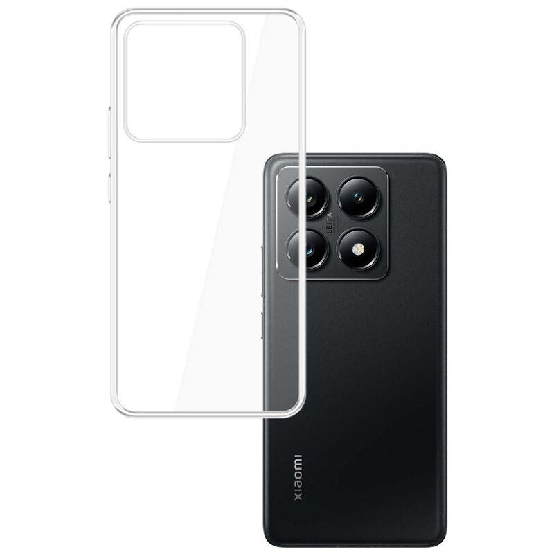 3mk Clear Case do Xiaomi 14T Pro Przezroczysty