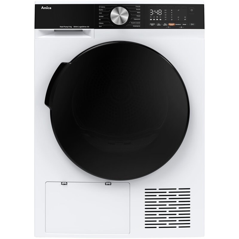 Suszarka AMICA ADC93LiVDT z pompą ciepła 9kg UV Hygiene Technology
