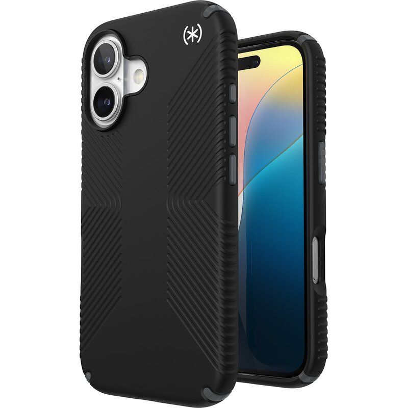 Etui SPECK Presidio2 Grip do Apple iPhone 16 Czarny