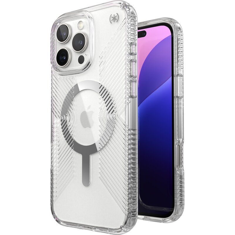 Etui SPECK Presidio Perfect-Clear Grip do Apple iPhone 16 Pro Max Przezroczysty