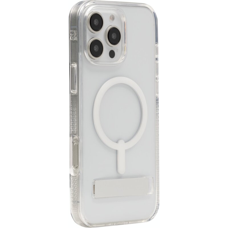 Etui ZAGG Crystal Palace Snap Kickstand MagSafe do Apple iPhone 16 Pro Max Przezroczysty