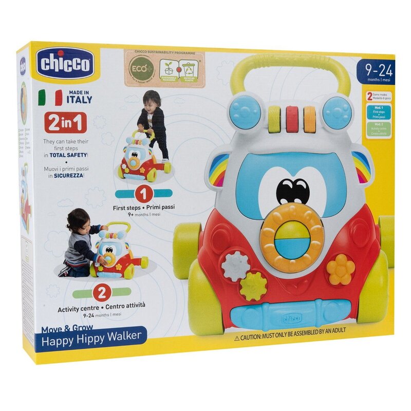 Pchacz dla dziecka CHICCO Move & Grow Autobus 2w1 00011335000000