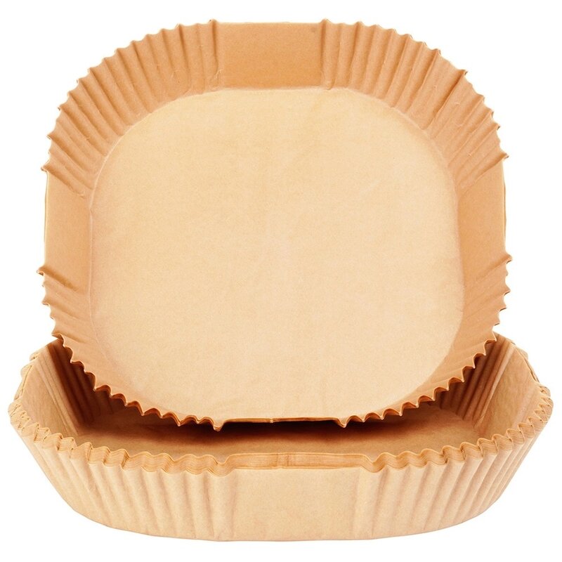 Foremki papierowe ORION do Air Fryer 20 cm (50 sztuk) Brązowy