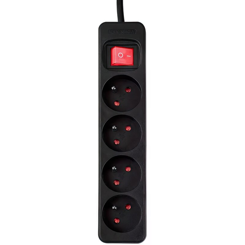 Przedłużacz NEO TOOLS 90-185 (3 m) Czarny