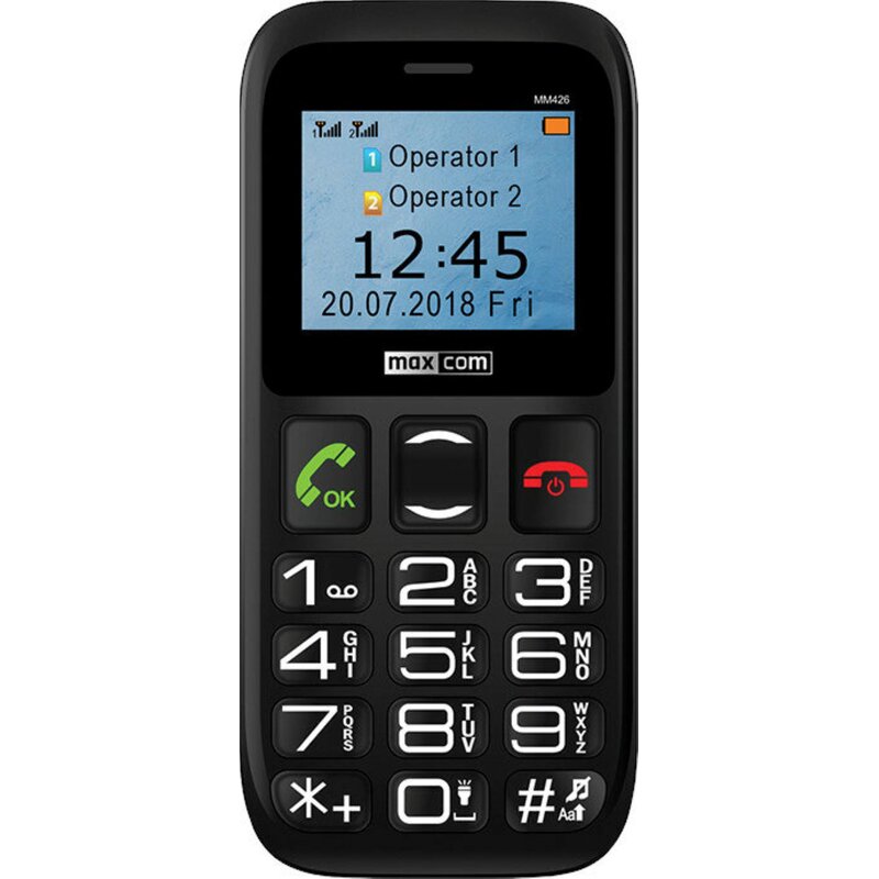 Maxcom Comfort MM426 SE Czarny