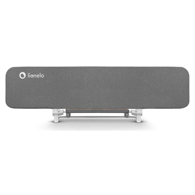 Barierka ochronna do łóżka LIONELO Lora Szary