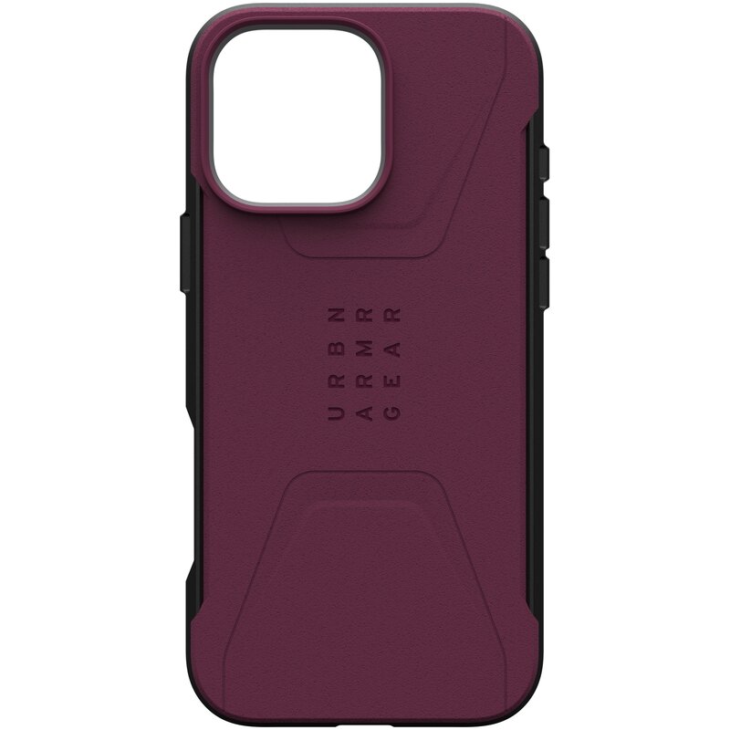 UAG Civilian Case Magsafe do iPhone 16 Pro Max Bordowy