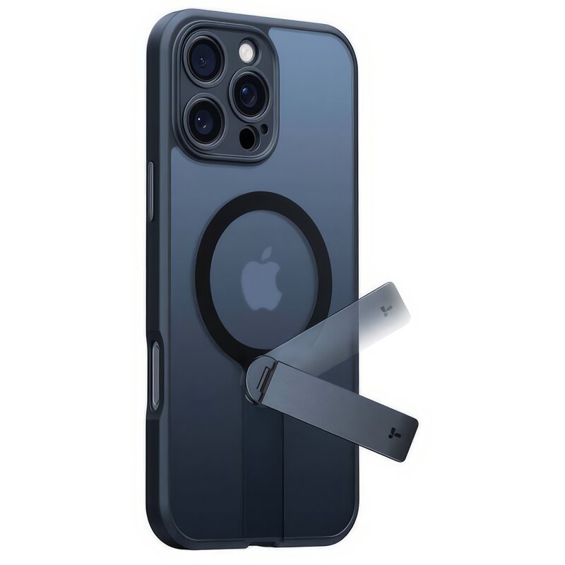 Etui TORRAS Pstand Spin do Apple iPhone 16 Pro Max Czarny