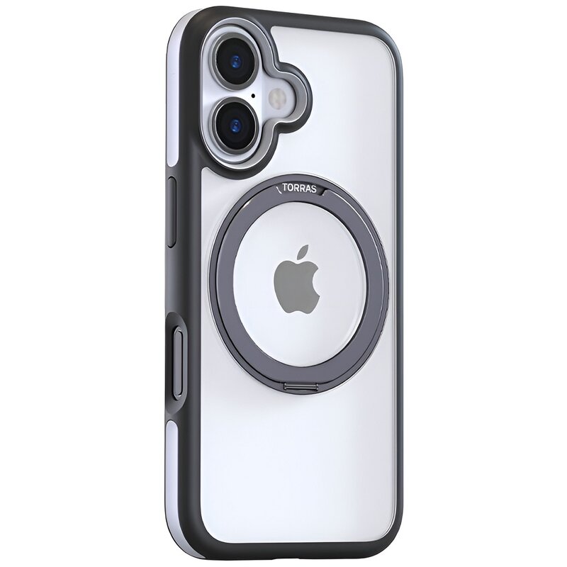 Etui TORRAS Ostand R Fusion do Apple iPhone 16 Czarny
