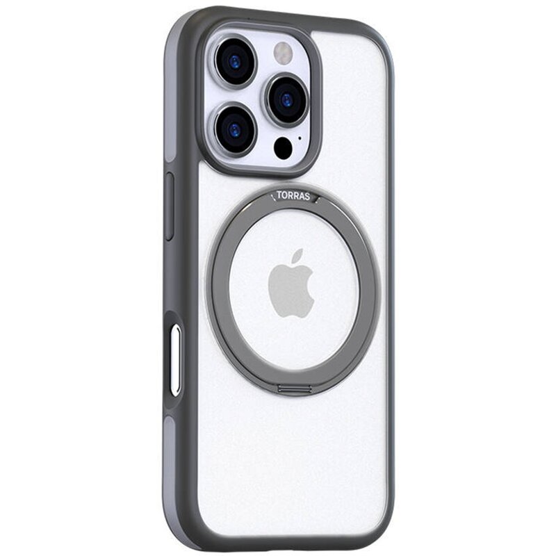 Etui TORRAS Ostand R Fusion do Apple iPhone 16 Pro Max Szary