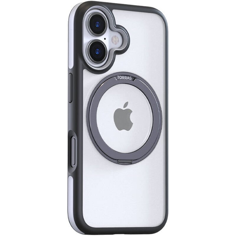 Etui TORRAS Ostand R Fusion do Apple iPhone 16 Plus Czarny