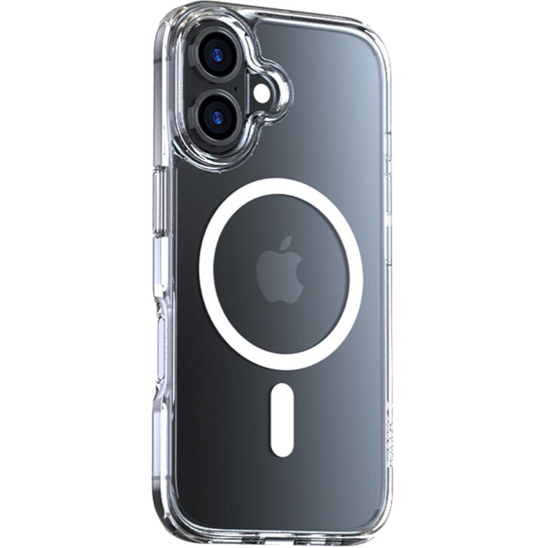 Etui TORRAS Diamond-Mag do Apple iPhone 16 Przezroczysty