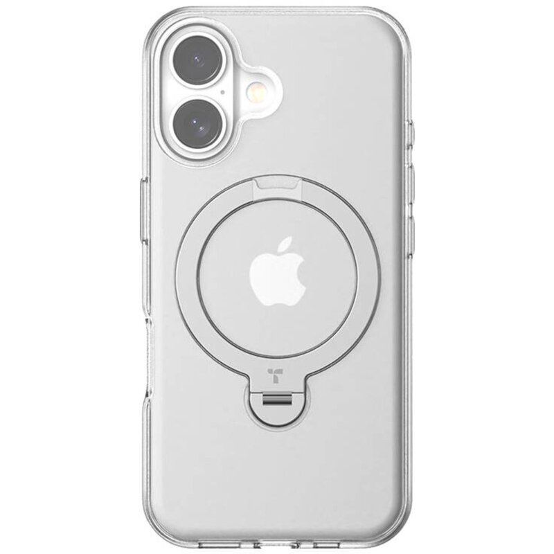 Etui TORRAS Ostand Spin do Apple iPhone 16 Plus Przezroczysty