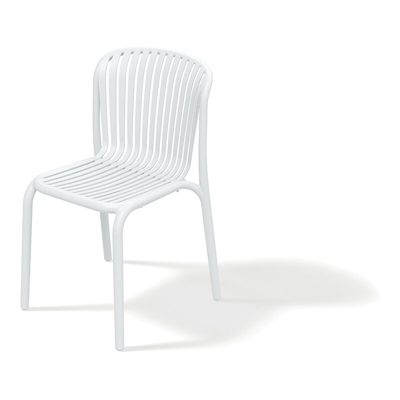 Krzesło ogrodowe FERNE Brene Biały