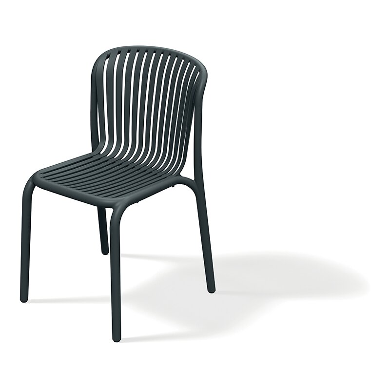 Krzesło ogrodowe FERNE Brene Czarny