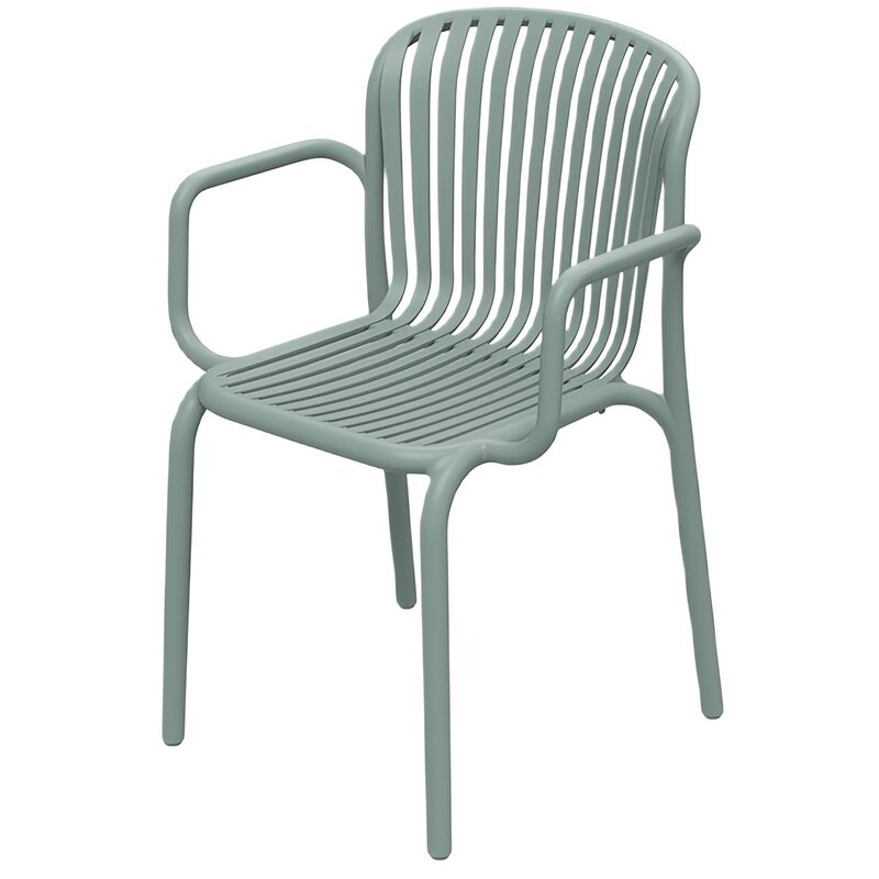 Krzesło ogrodowe FERNE Brene FBRK658-4193C Zielony