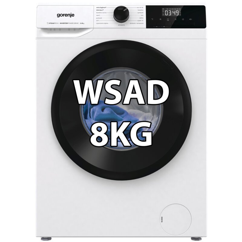 Pralka GORENJE W2TNHPI84AS PL 8kg 46cm 1400obr