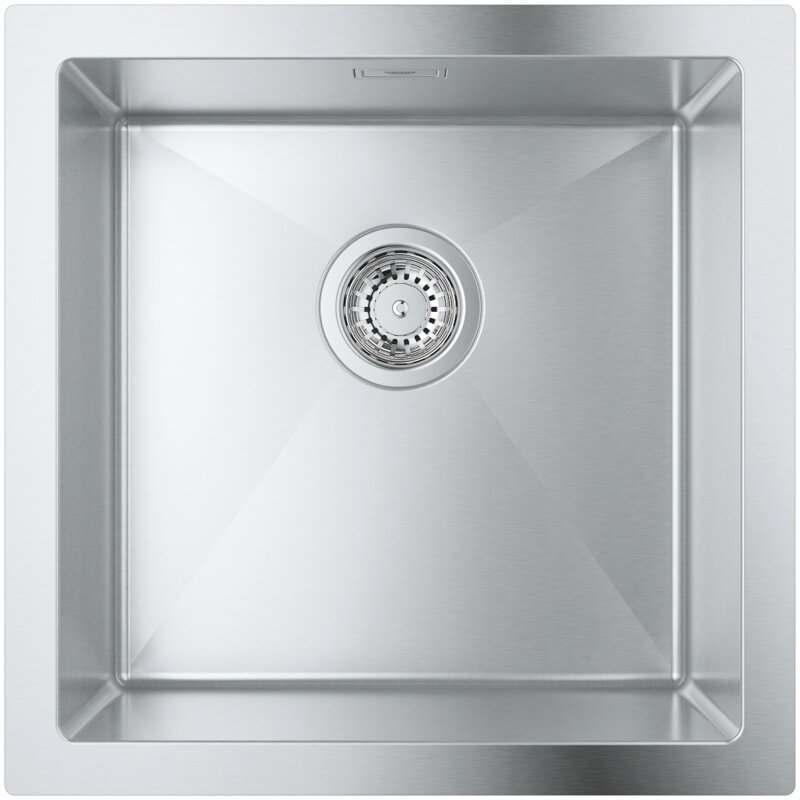 Zlewozmywak jednokomorowy GROHE K700 31578SD1 Stal szlachetna 46.4x46.4