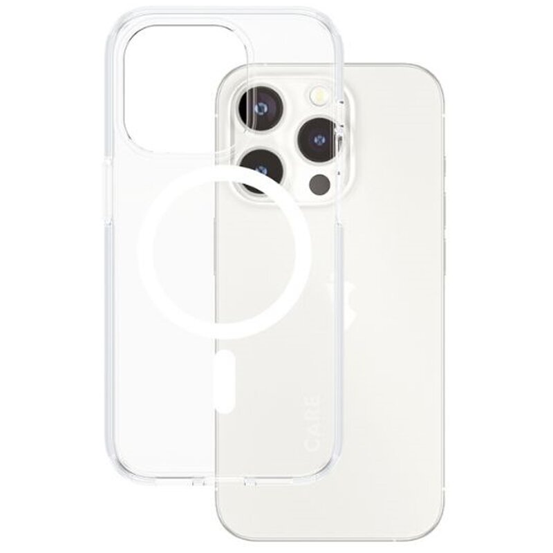 Etui PANZERGLASS Care Urban Combat Case MagSafe do Apple iPhone 15 Pro Przezroczysto-biały