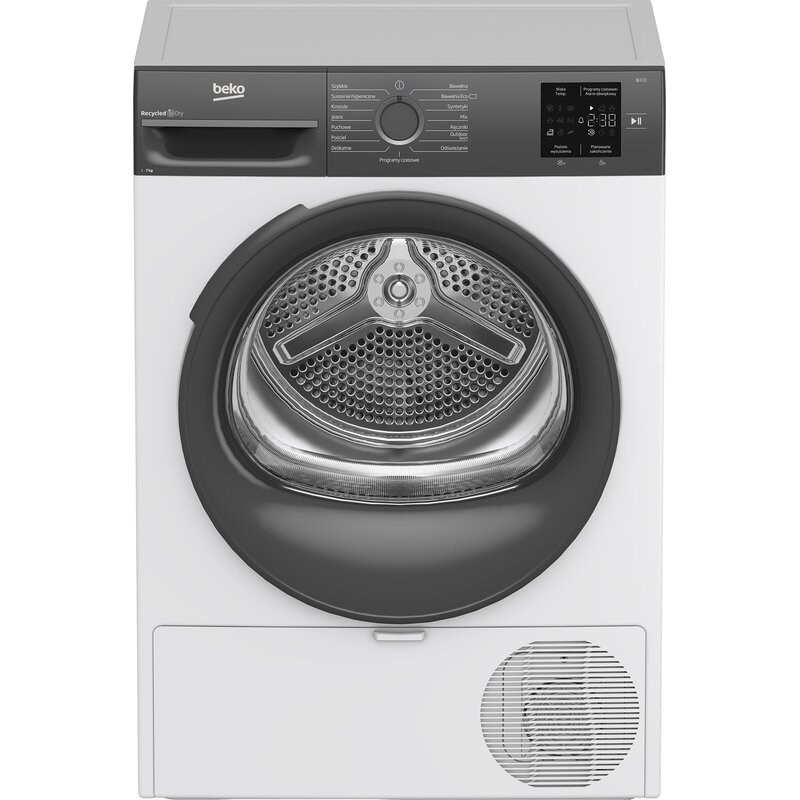 Suszarka z pompą ciepła BEKO BM3T37239WAR Slim 47cm 7kg AquaWave