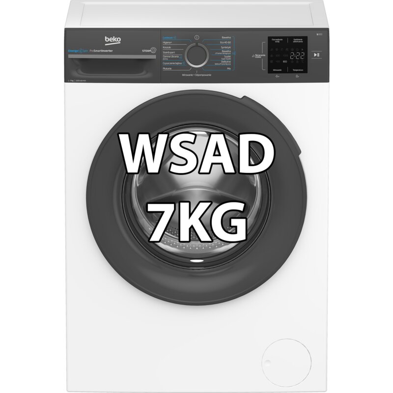 Pralka BEKO b300 BM3WFSU37015WAR 7kg Slim 41.8cm 1000obr