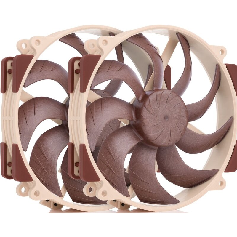 Wentylatory NOCTUA 140mm NF-A14x25r G2 PWM Sx2-PP