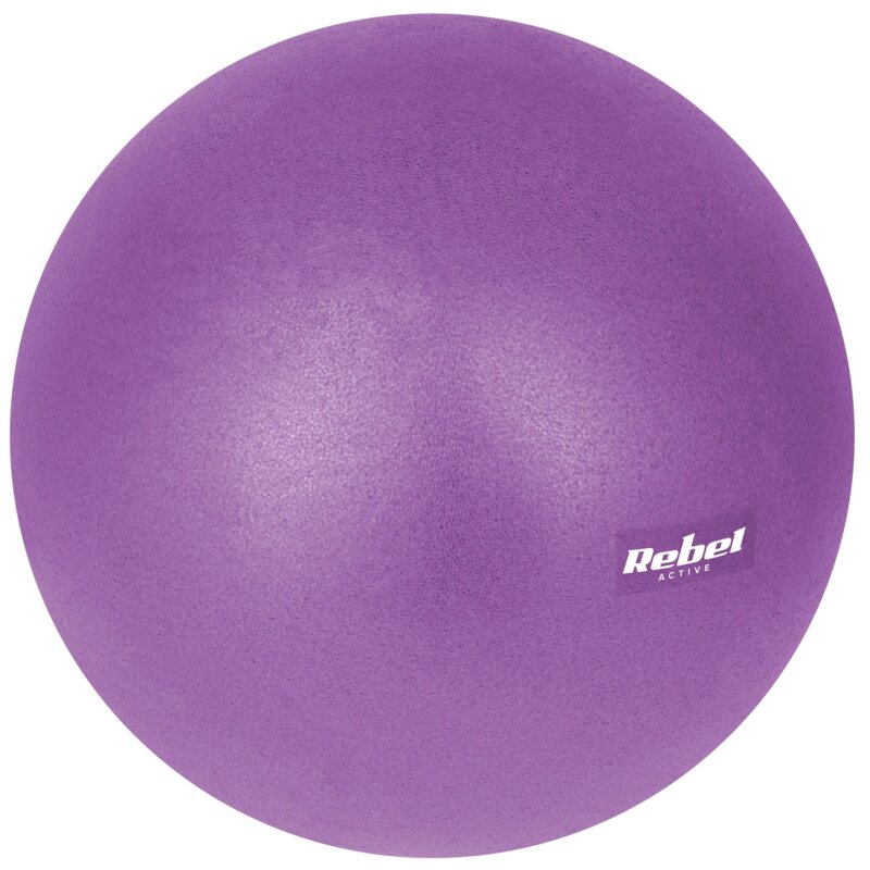 Piłka gimnastyczna REBEL ACTIVE RBA-3103-PU Fioletowy (25 cm)