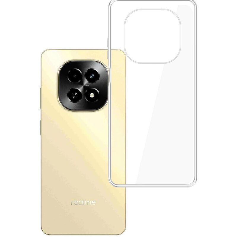 Etui 3MK Clear Case do Realme C63 5G Przezroczysty