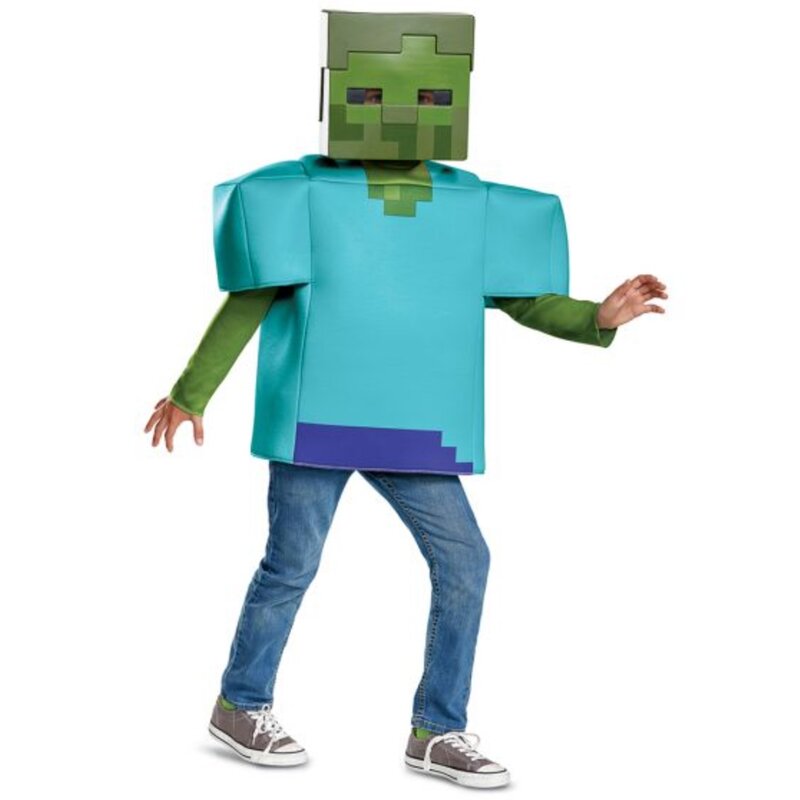 Strój karnawałowy DISGUISE Minecraft Zombie 110-122 cm