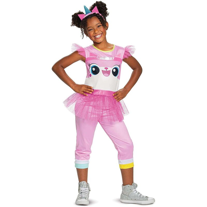 Strój karnawałowy DISGUISE Lego Przygoda Unikitty Kicia Rożek 110-122 cm