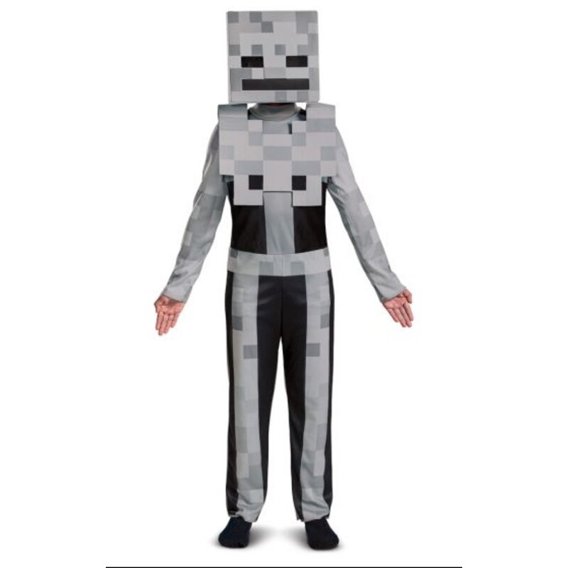 Strój karnawałowy DISGUISE Minecraft Skeleton Biały 125-135 cm