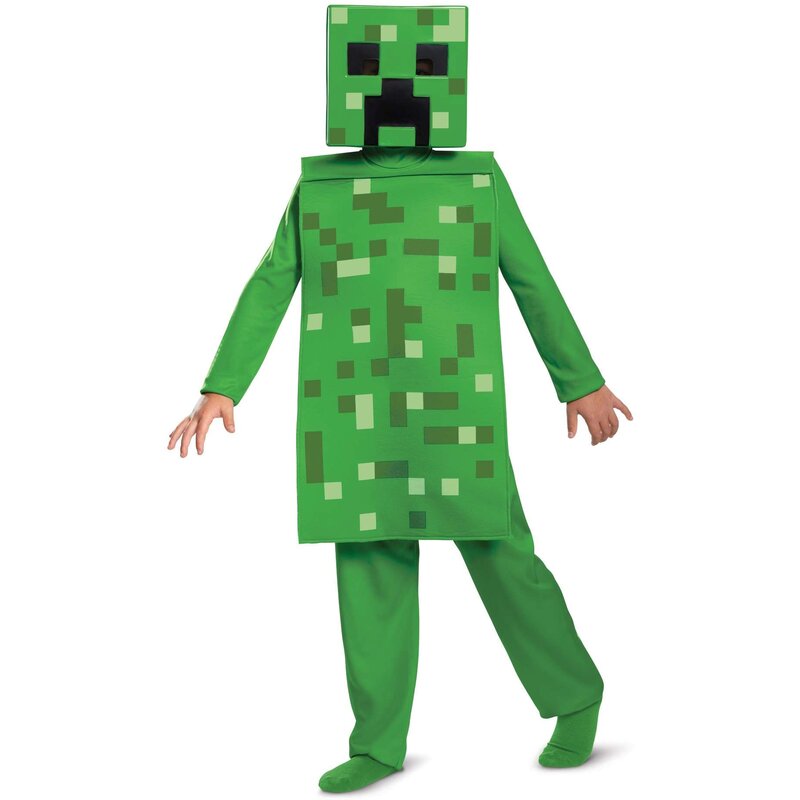 Strój karnawałowy DISGUISE Minecraft Creeper 125-135 cm