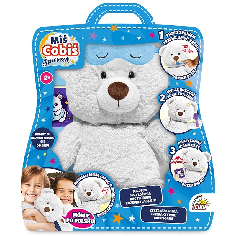 Maskotka COBI Miś Cobiś Śpioszek KD-HUN2741